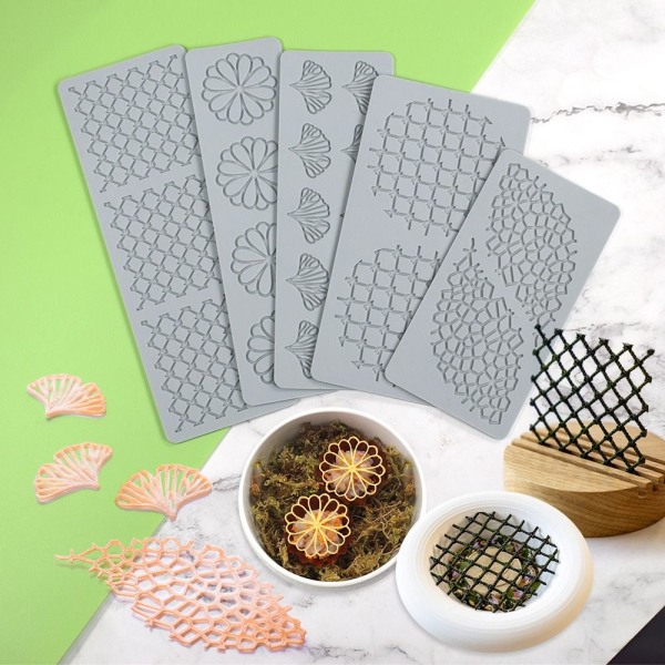 Cake Lace Mold Fondant Lace Mat CC C