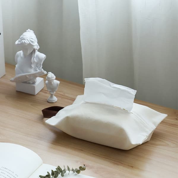 Tissue Box Servietpapirholder HVID white