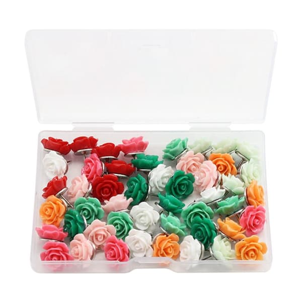 Pushpins Thumb Tacks Dekorative tegnestifter