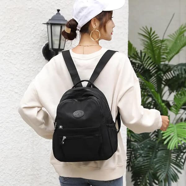 Skuldertaske Mini Rygsæk SORT Black