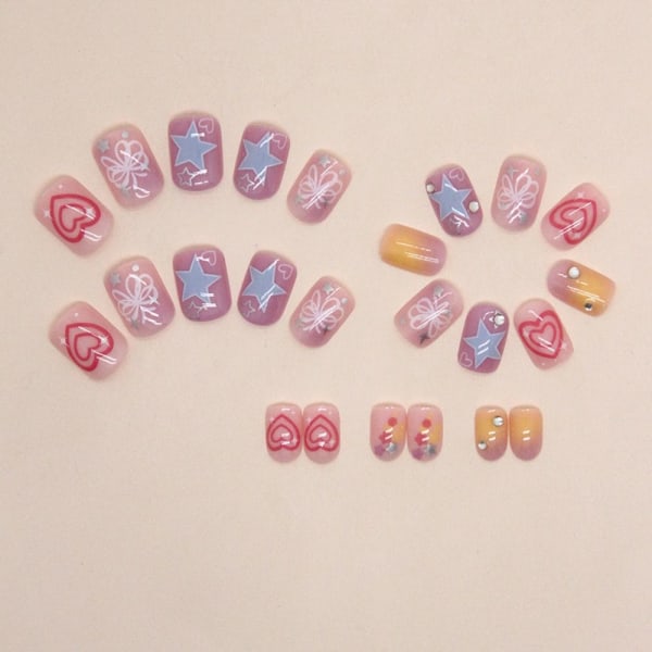 False Nails Fake Nails W1386 W1386 W1386