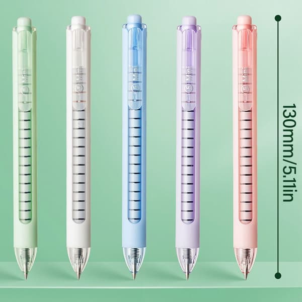 5ST Pocket Pen Gel Pen VIT White