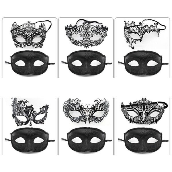 Dance Masquerade Metal Mask B3 B3 B3