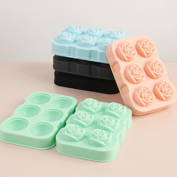 Rose Ice Ball Mold Ice Ball Makers ROSA pink