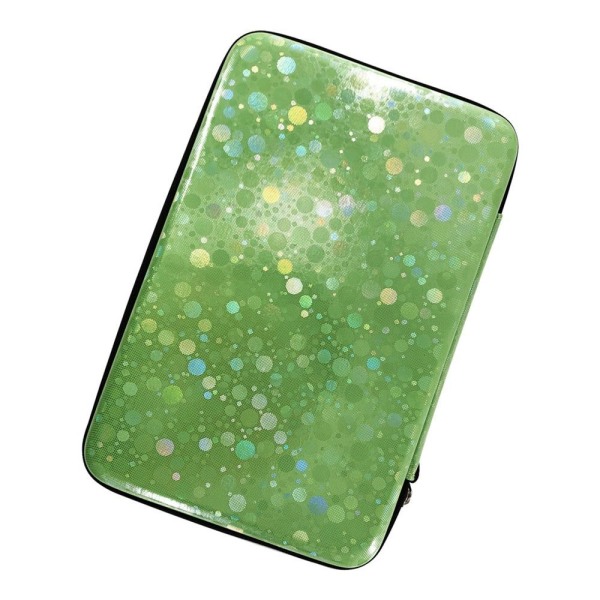 Bordtennisracketväska Ping Pong Paddlar Case GREEN RECTANGLE green rectangle-rectangle