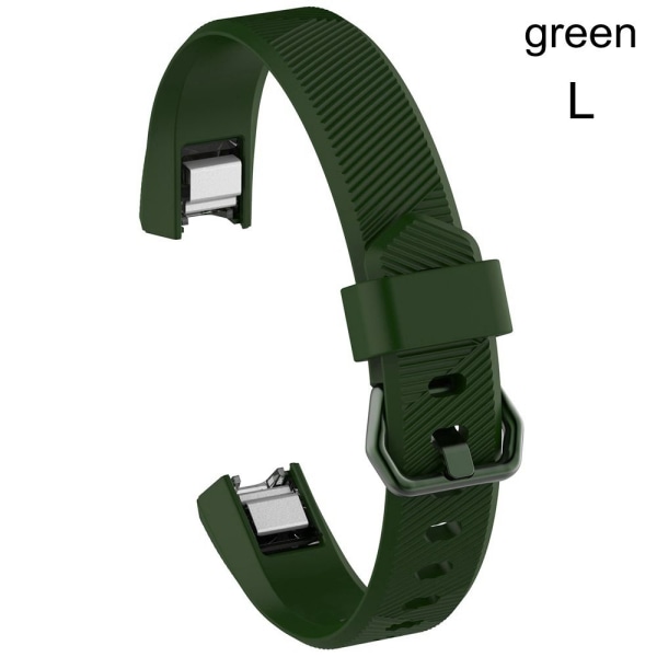 för Fitbit Alta / Alta HR Silikon watch GRÖN L green L