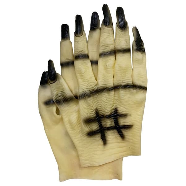 Cosplay Handskar Handskar Med Klor RÖDA red