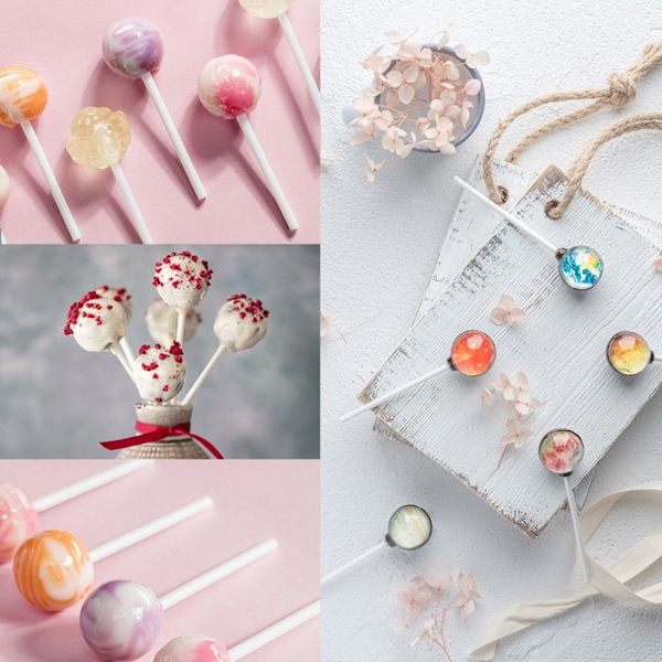 Lollipop Sticks Cake Pop Stick 7,6 CM X 3,2 MM2 LOTS 2 LOTS 7.6cm x 3.2mm2 Lots