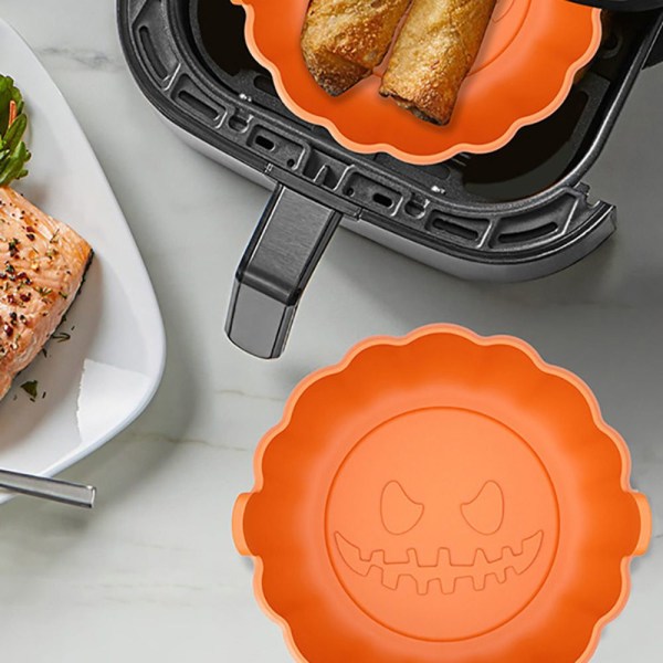 Halloween Pumpkin Air Fryer Mat silikonkruka