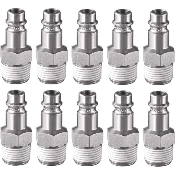 10 Pack Quick Connector Pneumatisk Connector Luftplugg