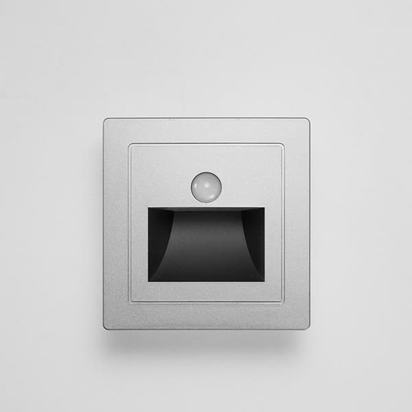 Kroppssensorlampa Trappljus GRÅ Grey