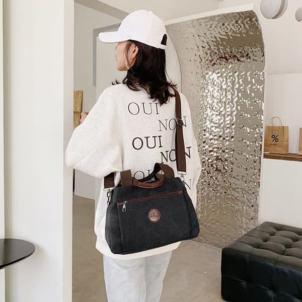 Tote Bag Messenger Bag KHAKI khaki