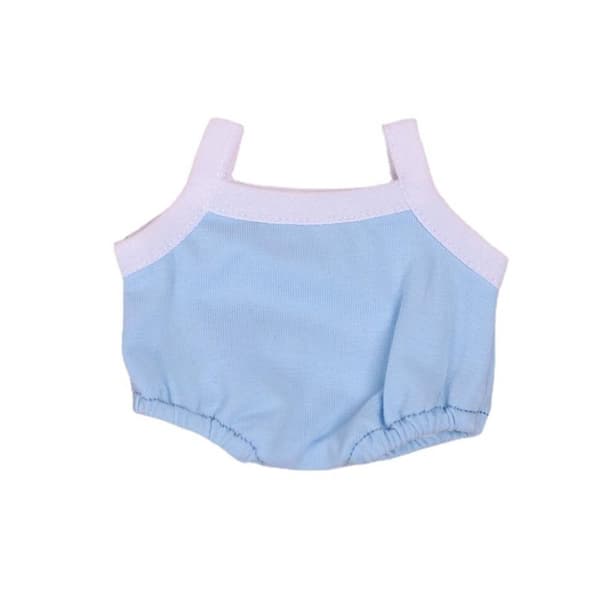 Docka Camisoles Dockkläder VIT&BLÅ 20CM White&Blue 20cm