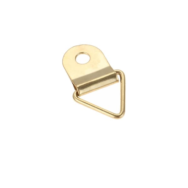 100 stk/pose Fotoramme Klips Bildehenger GULL Gold