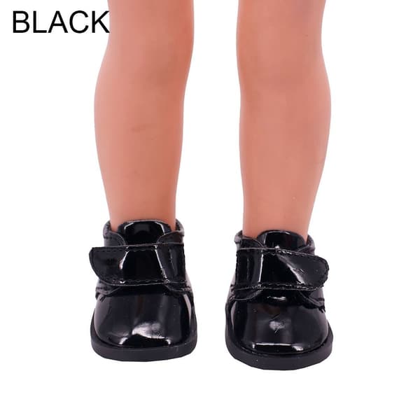 20 cm dockskor Casual SVART Black