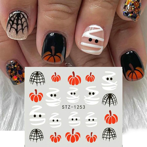 Nail Art Water Decals Stickers DIY Nail Stickers STZ-1254 STZ-1254