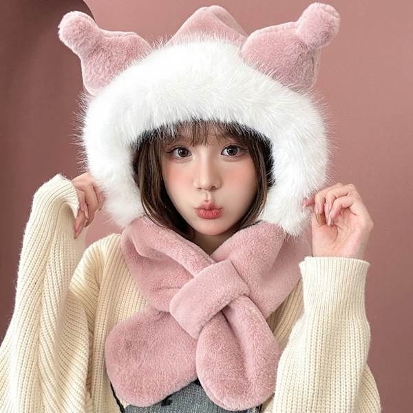 Talvihattu Rabbit Ears Hat BEIGE Rabbit Rabbit Beige Rabbit-Rabbit