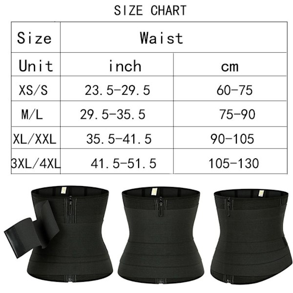 Body Shaper Waist Trainer 3XL/4XL 3XL/4XL 3XL/4XL