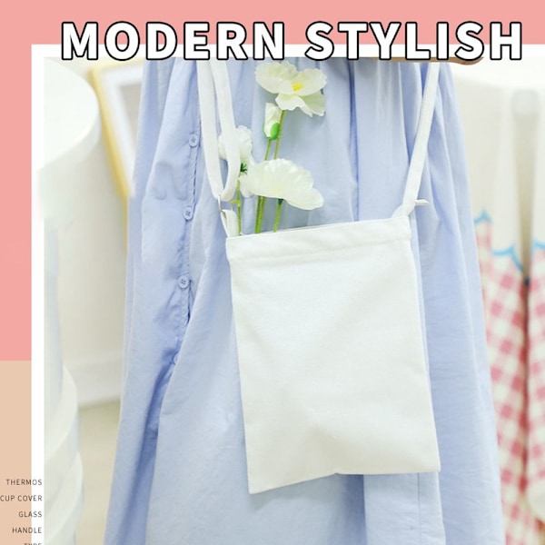 Mini Crossbody Taske Crossbody Taske HVID white
