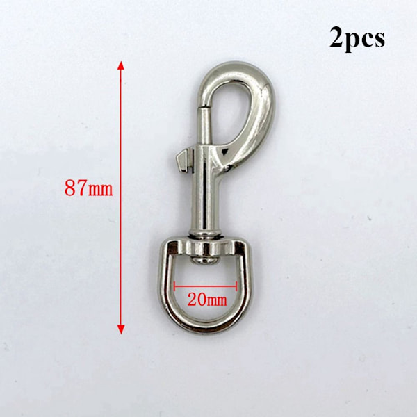 2st Snap Hook Dragspännen 87X20MM 87x20mm