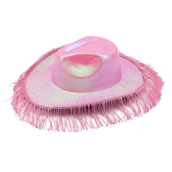 Cowboy Hat Glitter Cowgirl Hatte PINK Pink