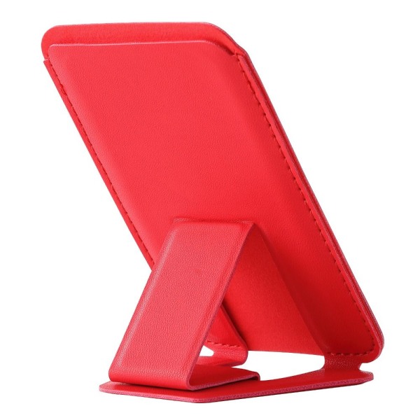 Mag Turvallinen lompakko jalustalla puhelinkorttiteline RED STICKY STICKY red Sticky-Sticky