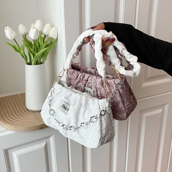 Hobos Shopper Bag Axelväska VIT white