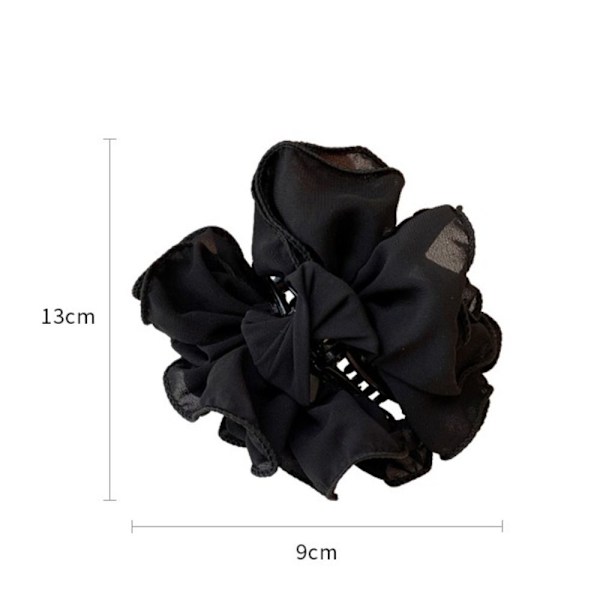 Hårspænder Hårklo SORT black