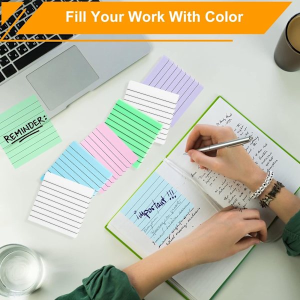 Sticky Notes Index Faner Kontorartikler