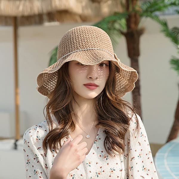 Panama Hat Fisherman Hat CAMEL Camel