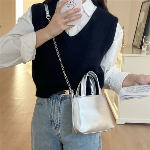 Underarms Crossbody Tasker Dame Skuldertaske SORT black