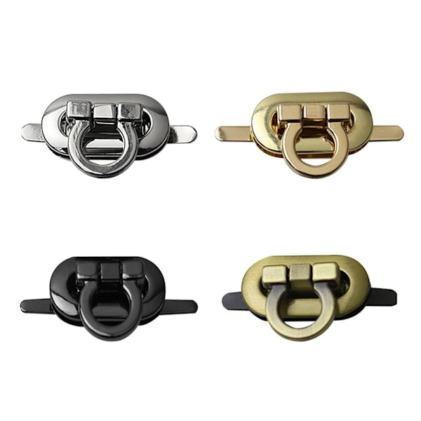 Turn Lock Twist Locks SILVER 2STK 2STK silver 2pcs-2pcs