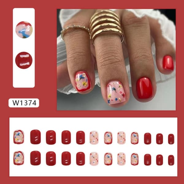 False Nails Fake Nails W1375 W1375 W1375