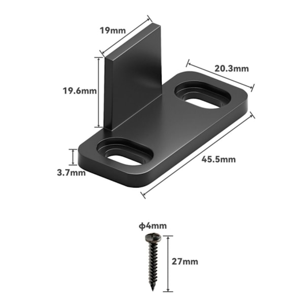 Skydedør Guide Stalddør Gulvstyr 1 PAR 1 PAR 1 Pair