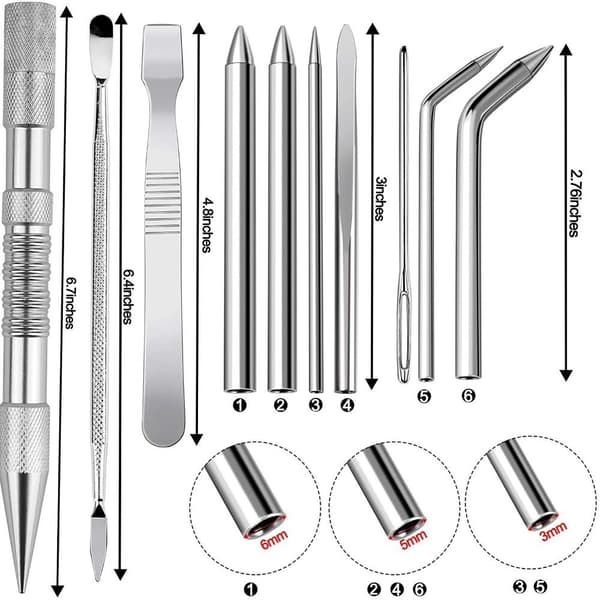 Knotter Tools Synålesett SVART B B BLACK B-B