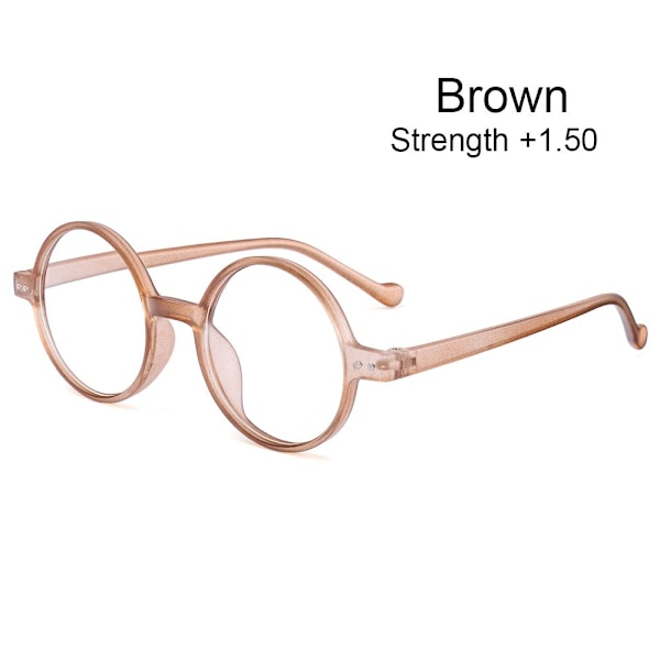 Läsglasögon Presbyopi Glasögon BRUN STYRKA +1,50 brown Strength +1.50-Strength +1.50