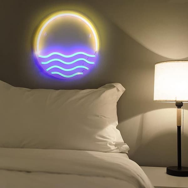 LED Sunset Sunrise Neon Neon-skiltlys E E E