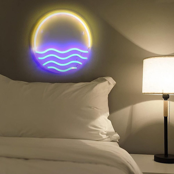 LED Sunset Sunrise Neon Neonskyltljus C C C