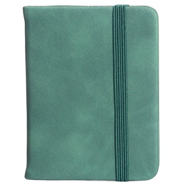 Notebook A7 Dagbok Fickbok GRÖN Green