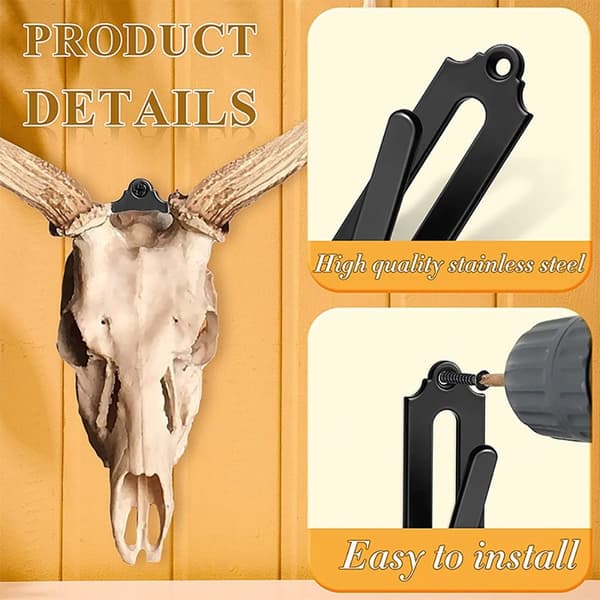 12 stk Deer Skull Mount Skull Mount Hanger Skull Hanger