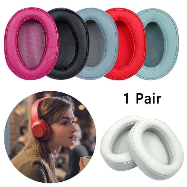 1 par erstatnings øreputerpute for SONY BLUE Blue