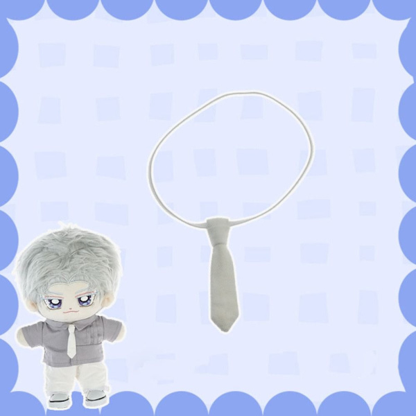 Modekläder Slipsar Skjorta Uniform Tie GRÅ Grey