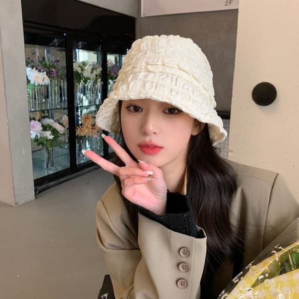 Bucket Hat Beach Cap MUSTA black