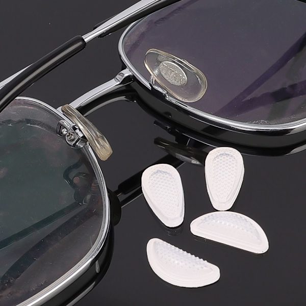 10 par næsestøttebriller Næsepuder D STYLE-SORT D D Style-Black