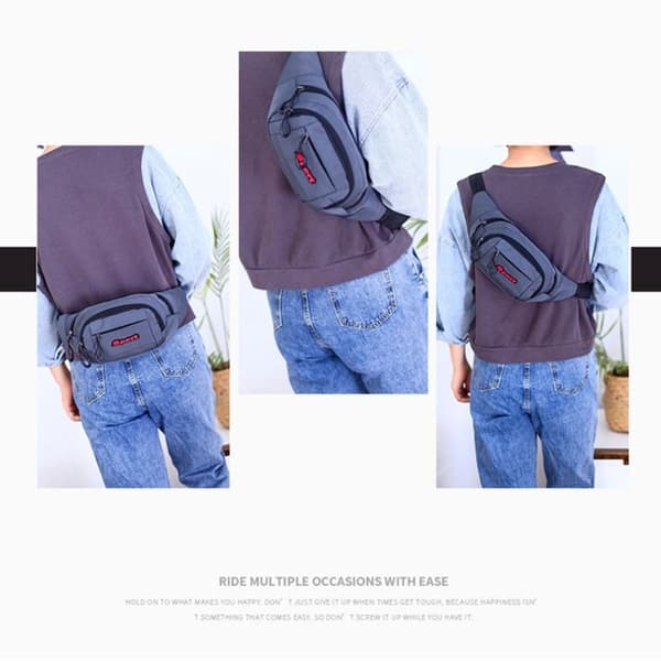 Liten bältesväska Crossbody-handväskor BLÅ blue