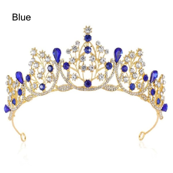 Crystal Crowns Crystal Tiaras SININEN Blue