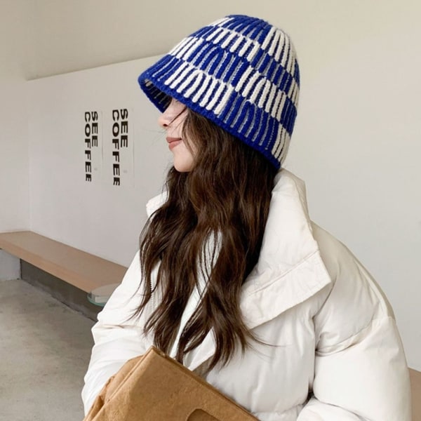 Stickad Bucket Hat Fisherman's Cap KHAKI khaki