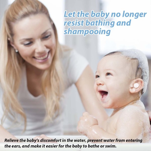 30st Baby Shower Öronskydd Vattentätt Öronklistermärke Öron 30Pcs