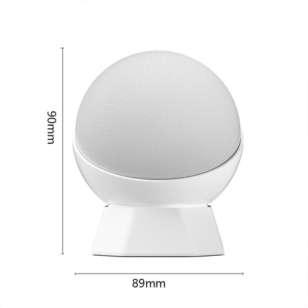 Flydende silikonebeslag til Amazon Echo Dot 5/4 WHITE White