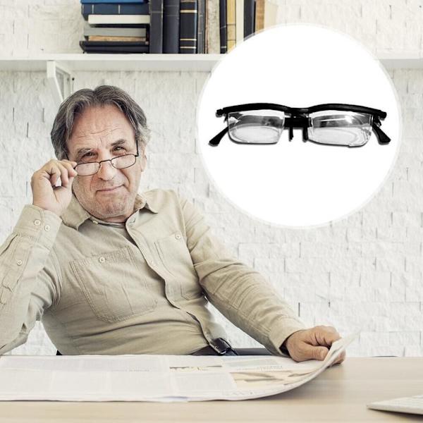 2 Par Dialjusterbara Glasögon Fokuslinser -3 Till +6 Dioptrier